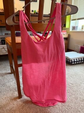 lululemon athletica Pink Strappy Tank Top